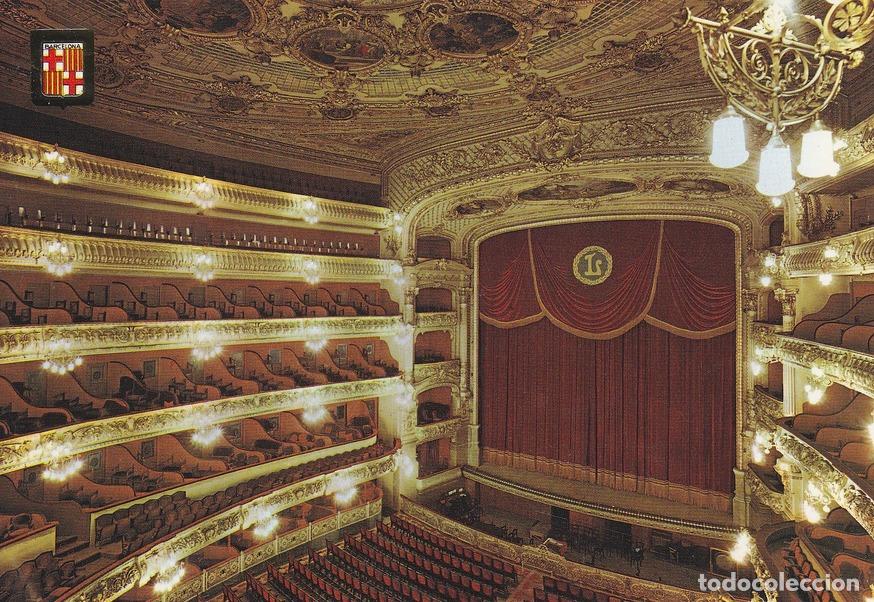 Cartes Postales: Postal 60212: Gran teatro El Liceo (Barcelona). - Varios