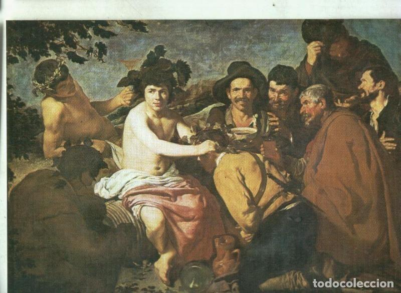 Postales: Postal : Velazquez: escuela espa&ntilde;ola-Los borrachos - Varios