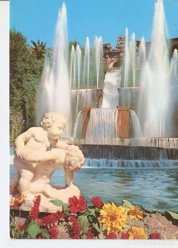 Postkarten: Postal 034046 : Tivoli - Villa dEste. Fountain of the Organ and struggle of puttos - Varios