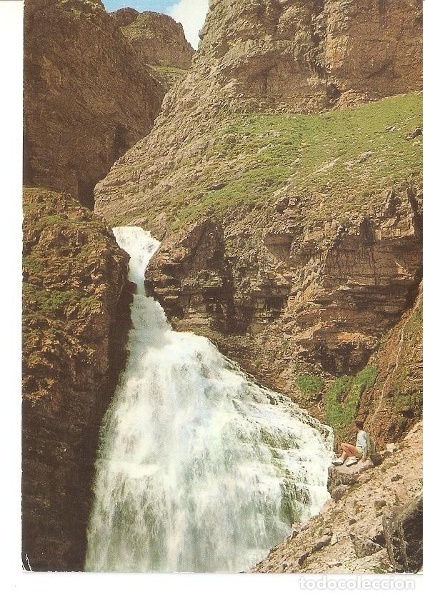 Postais: Postal 045216 : Pirineo Aragones - Huesca. Ordesa. Cascada Cola de Caballo - Varios