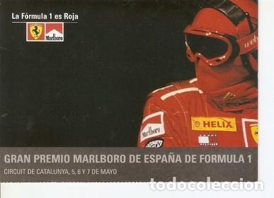 Postales: Postal 047764 : Gran Premio Marlboro de Espa&ntilde;a de Formula 1 - Varios