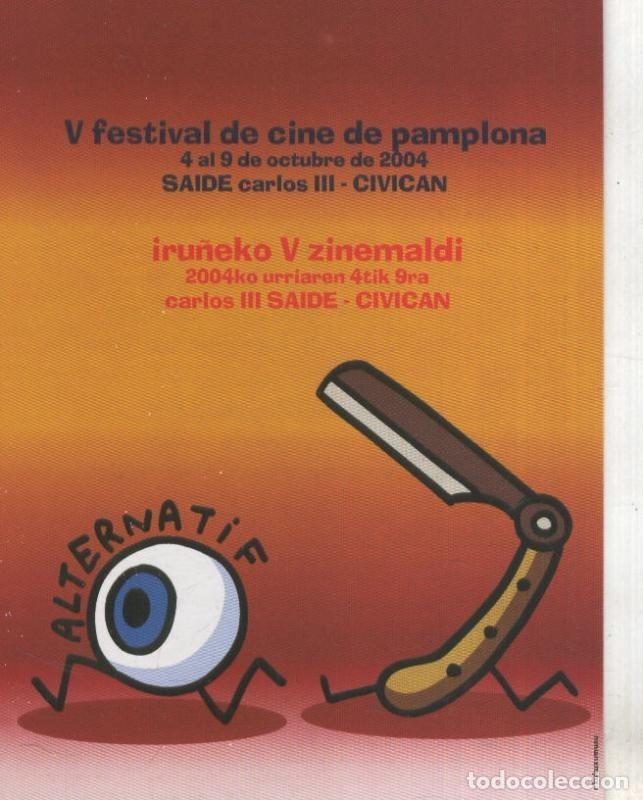 Postcards: Postal 5762 : Publicitaria V festival cine de pamplona - Varios