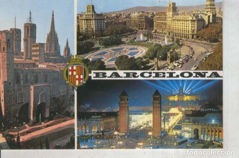 Postcards: Postal 011351: Vistas varias de Barcelona - Varios