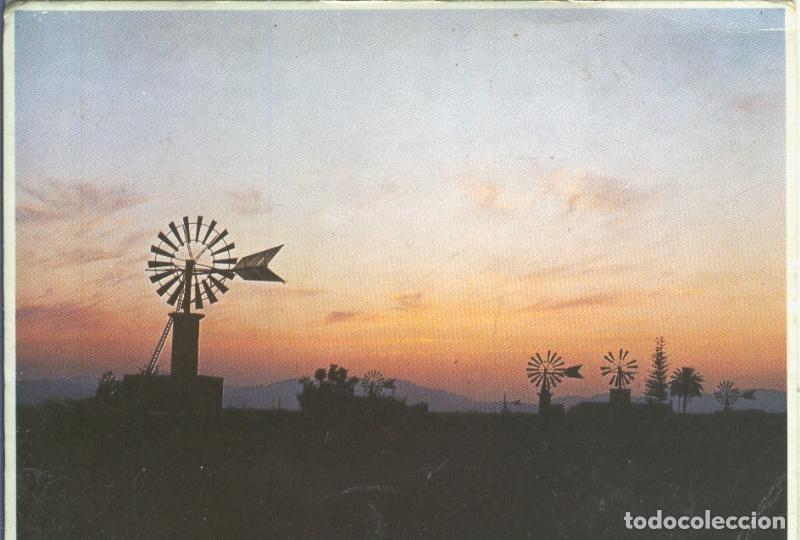 Postkarten: Postal 5510 : Molinos nocturnos, foto de Ricard Pla Boada - Varios