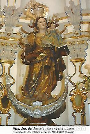 Cartoline: POSTAL 54310: Virgen del Rosario. Antequera Malaga - Varios