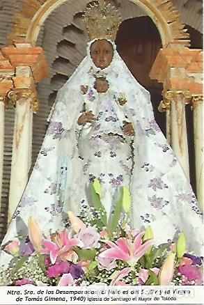 Postais: POSTAL 54346: Nuestra Se&ntilde;ora de los Desamparados. Toledo - Varios