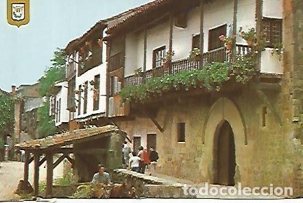 Postcards: POSTAL 54895: SANTILLANA DEL MAR Cantabria. Calle del Rio - Varios