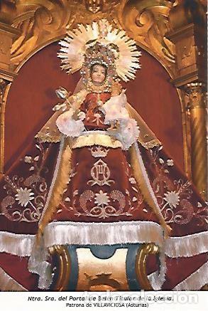 Cartoline: POSTAL 54391: Nuestra Se&ntilde;ora del Portal de Belen. Villaviciosa Asturias - Varios