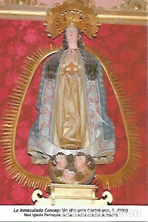 Postkarten: POSTAL 54396: La Immaculada Concepcion (siglo XVIII). Madrid - Varios