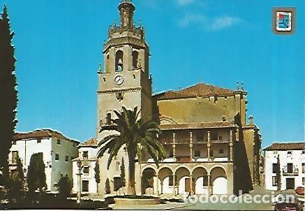 Postkarten: POSTAL 54970: RONDA Malaga. Iglesia Santa Maria La Mayor - Varios