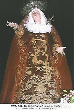 Postais: POSTAL 54450: Nuestra Se&ntilde;ora del Mayor Dolor. Jerez de la Frontera Cadiz - Varios