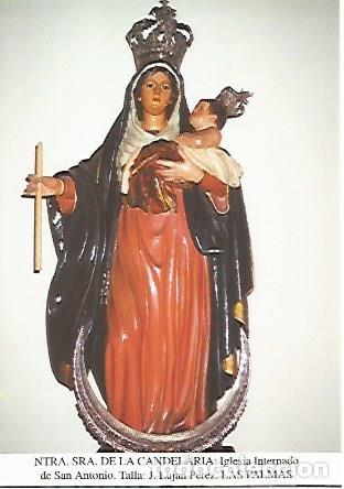Cartes Postales: POSTAL 54484: Virgen de la Candelaria. Las Palmas - Varios