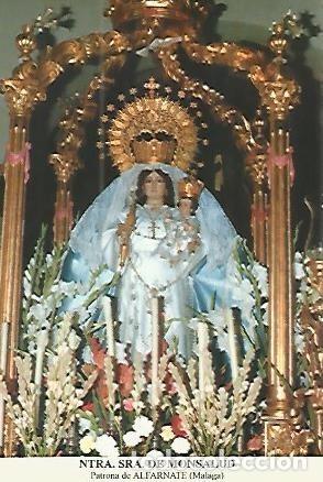 Cartes Postales: Postal 53750: NUESTRA SE&Ntilde;ORA DE MONSALUD. Alfarnate Malaga - Varios