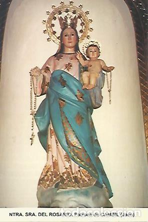Postcards: POSTAL 54517: Virgen del Rosario. Cambil Jaen - Varios