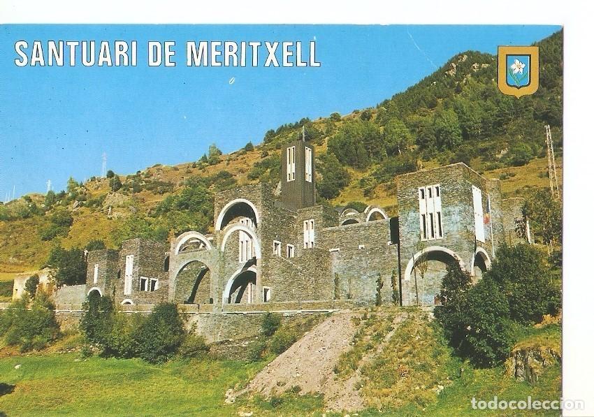 Postcards: Postal 031001 : Valls dAndorra iglesia de Meritxell - Varios