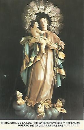 Postais: POSTAL 54548: Virgen de la Luz. Pueerto de la Luz Las Palmas - Varios