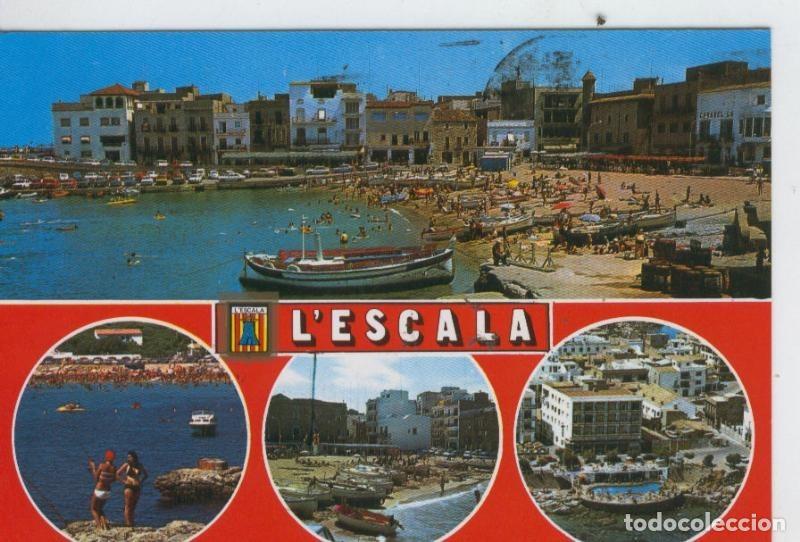 Cartoline: Postal 6752: La Escala, Girona ,vistas varias - Varios