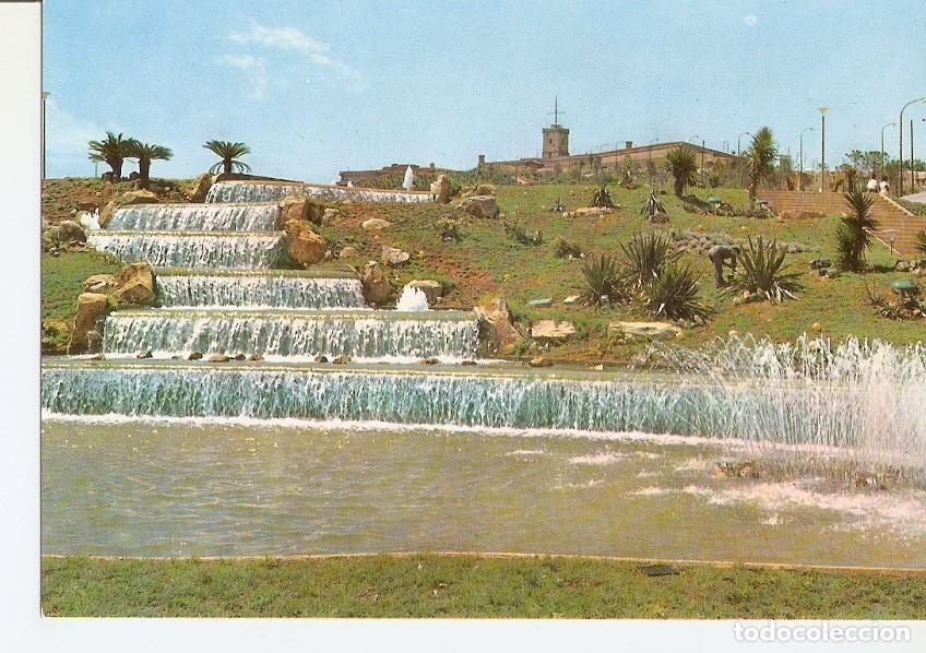 Postkarten: Postal 032219 : Barcelona. Fuente y Castillo de Montjuich - Varios