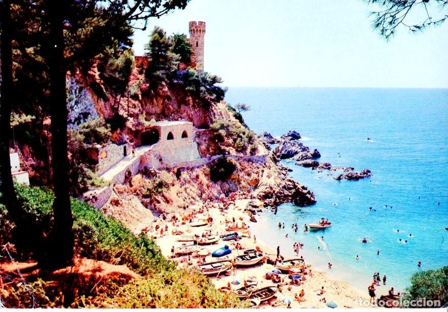 Postkarten: Postal 016614: LLORET DE MAR Costa Brava - Vista de LA CALETA - Varios