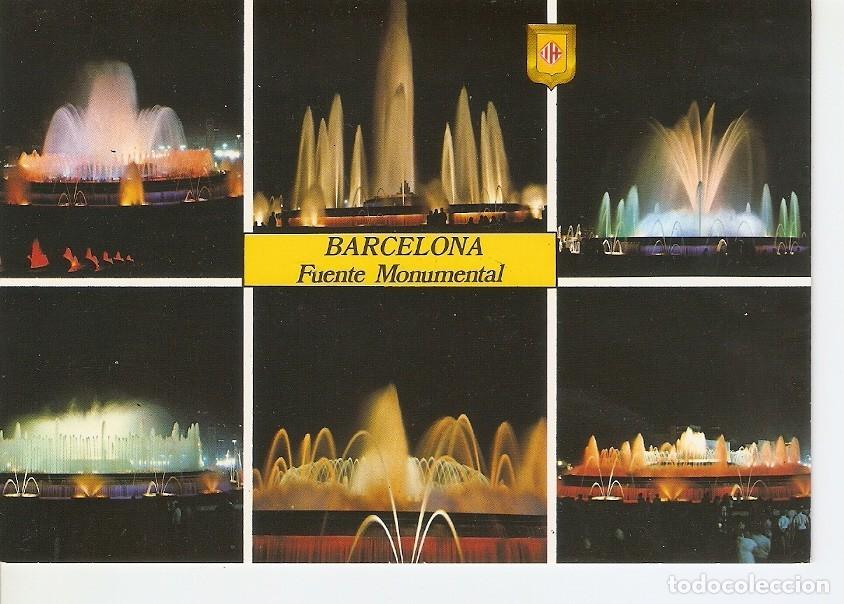 Postkarten: Postal 024891 : Font Monumental de Monjuic. Barcelona - Varios