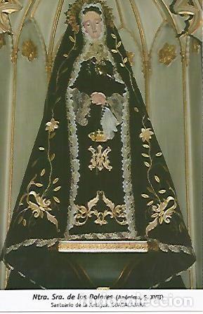 Postcards: POSTAL 54693: Virgen de los Dolores (siglo XVII). Guadalajara - Varios