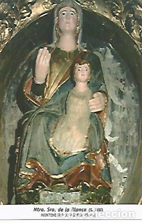 Postais: POSTAL 54701: Nuestra Se&ntilde;ora de la Blanca (siglo XIII). Montenegro de Agueda Soria - Varios