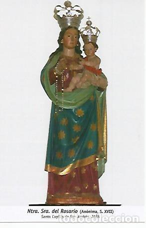 Cartoline: POSTAL 54710: Virgen del Rosario (siglo XVII). Jaen - Varios