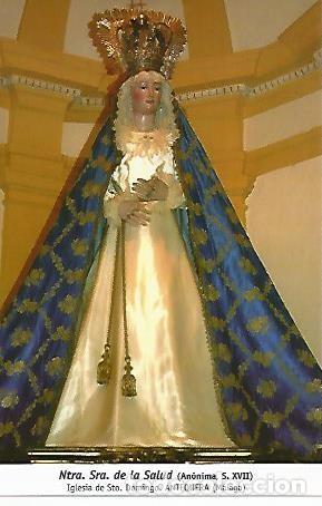 Postais: POSTAL 54728: Virgen de la Salud (siglo XVII). Antequera Malaga - Varios