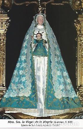 Postais: POSTAL 54740: Virgen de la Alegria. Toledo - Varios