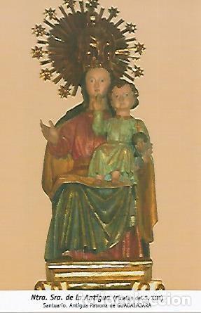 Postcards: POSTAL 54760: Virgen de la Antigua (siglo XIII). Guadalajara - Varios