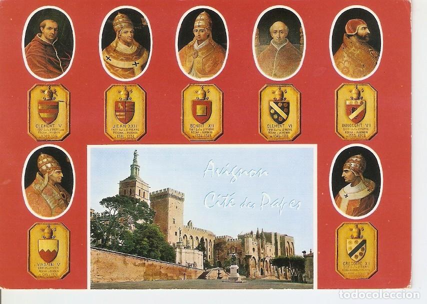 Cartes Postales: Postal 043658 : Avignon (Vaucluse). Les 7 Papes qui ont regne en Avignon - Varios