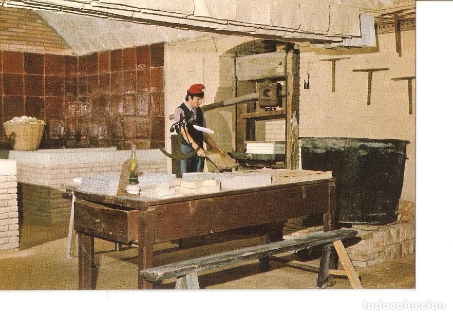 Postais: Postal 027996 : Capellades - Museu Nacional del Paper, lencolatge amb gelatina de cola animal - Vari