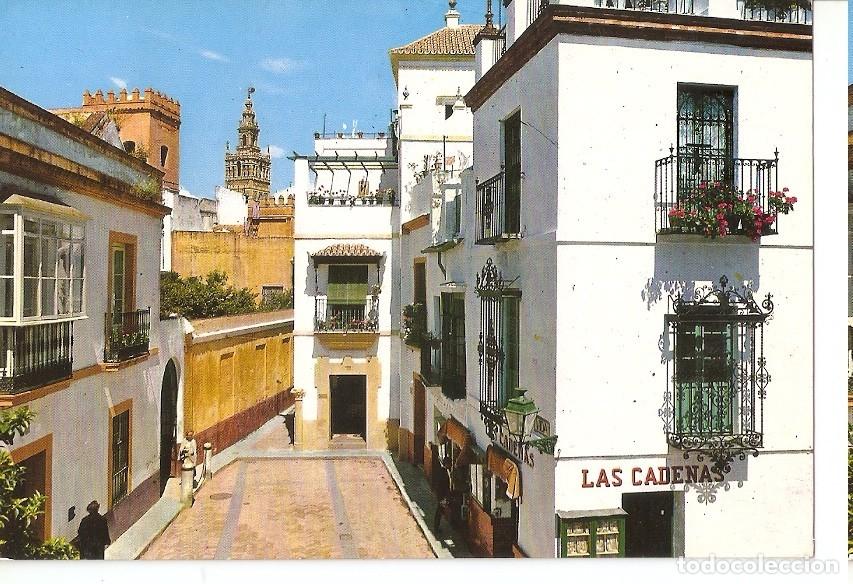 Postais: Postal 044714 : Sevilla. Barrio Santa Cruz y Giralda - Varios