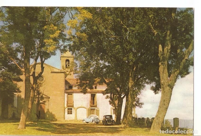 Postkarten: Postal 042679 : San feliu de Pallarols (Gerona). Fachada y mirador del Santuario de Ntra. Sra. De la
