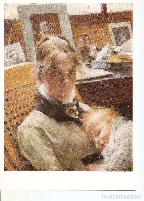 Postkarten: Postal 035325 : Carl Larsson. A Sutdio Idyll Nationalmuseum Stockholm - Varios