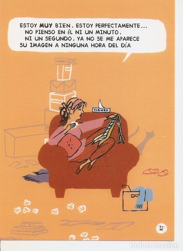 Postales: Postal 033480 : Dibujo Me acabo de separar. Miguel Gallardo y Victoria Bermejo - Varios