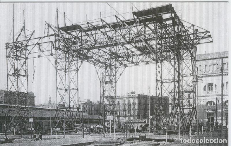 Cartoline: Postal 012635: Estaccion de Francia (Barcelona) en construccion, a&ntilde;o 1926 - Varios