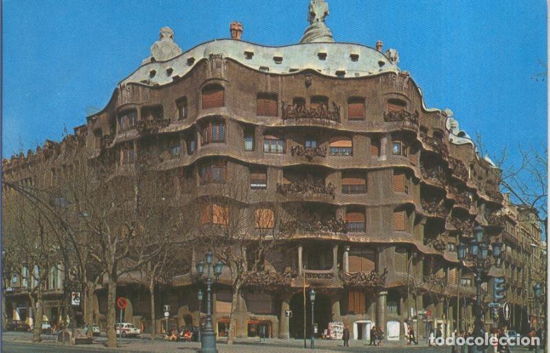 Postais: Postal 014805: La Pedrera de Gaudi en Barcelona - Varios