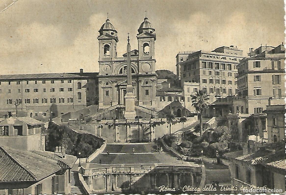 Cartes Postales: Postal 51451: ROMA - Iglesia de la Trinidad de los Montes - Varios