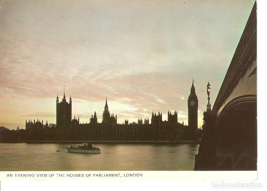 Postkarten: Postal 044627 : Ben Clock Tower is on the right of the picture. London - Varios