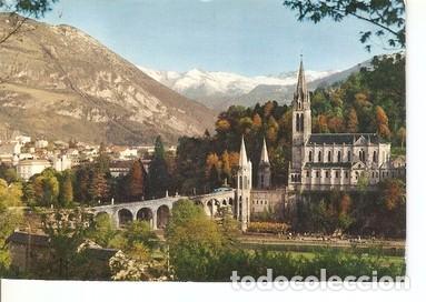 Postais: Postal 047773 : Lourdes. La Basilique et le Pic du Jer - Varios