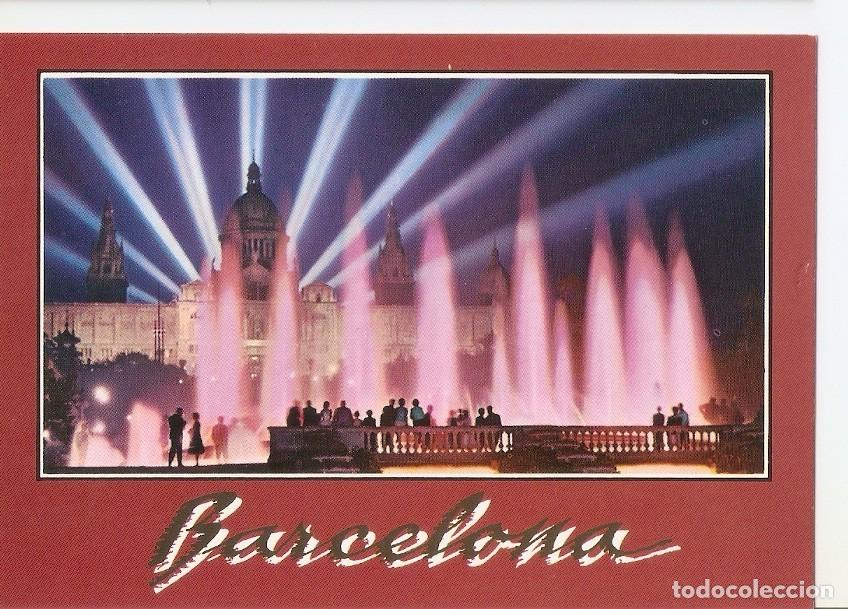 Postales: Postal 035208 : Montjuic fuente luminosa - Varios