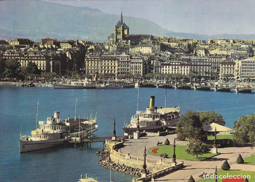 Postales: Postal 60722: Vista general de Ginebra - Varios