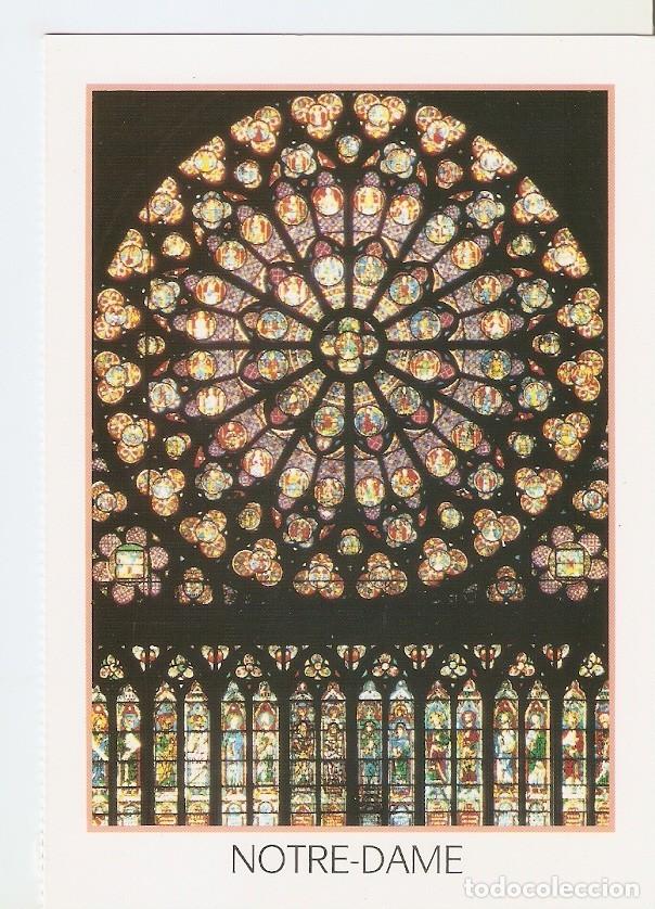 Postales: Postal 034107 : Paris. Notre-Dame el roseton sur - Varios