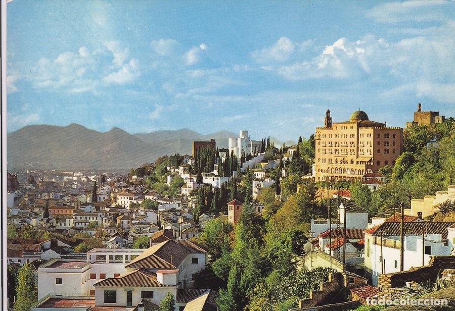 Postkarten: Postal 60824: Vista de La Alhambra y ciudad (Granada) - Varios