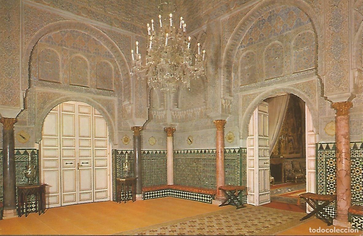 Postkarten: Postal 52015: SEVILLA - Reales Alcazares. Sala de Audiencias - Varios