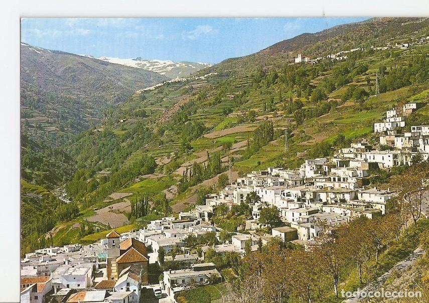Cartoline: Postal 028869 : La Alpujarra (Granada). Pampaneira-Bubion y Capileira, al fondo Sierra Nevada - Vari
