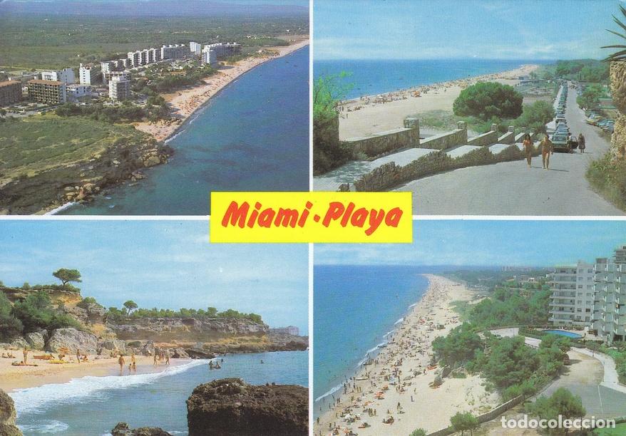 Postales: Postal 60895: Varios motivos Miami playa Costa dorada (Tarragona) - Varios