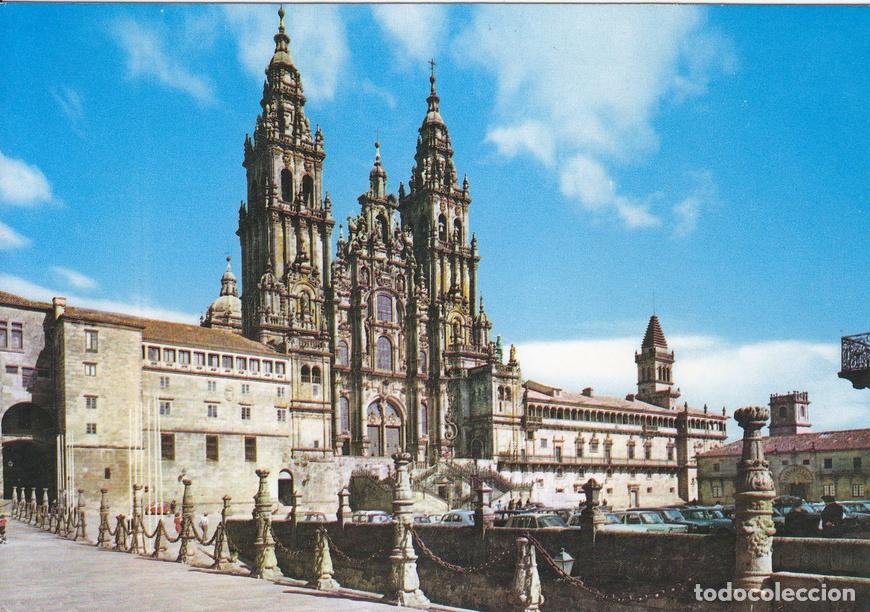 Postales: Postal 60903: Fachada del Obradoiro de la Catedral. (Santiago de Compostela) - Varios