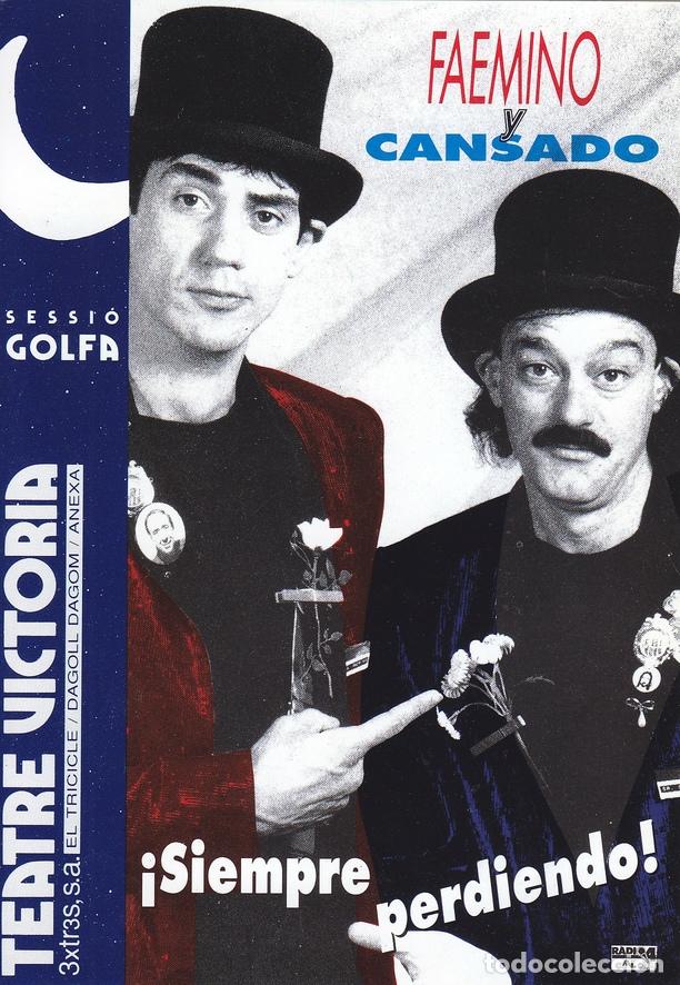 Postcards: Postal 60954: Publicitaria Teatre Victoria. Faemino y Cansado - Varios
